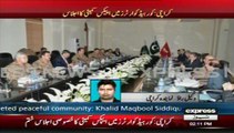 Apex Committee meeting underway at Corps Headquarters Karachi
