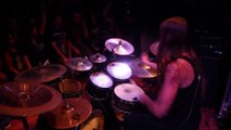 Carach Angren - Namtar drums - Bitte Tötet Mich! live in Anaheim U-S-