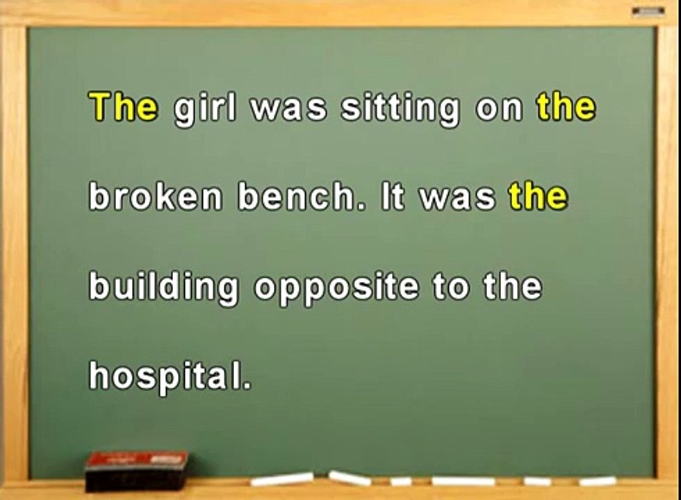 English Grammar - Article