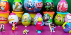 Many Surprise Eggs Kinder Surprise Guardians Of The Galaxy SpongeBob Minnie Mouse Ben 10 Toys [Full