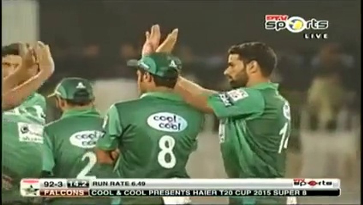 Hammad Azam 4 for 12 vs Falcon