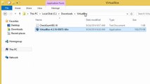 How To Install VirtualBox on Windows 8