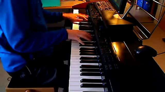 Aiden Anthony Andrews plays at home new piano pieces (Mists of Edbrook- Minuet -Only the Beginning-Send in the Clown