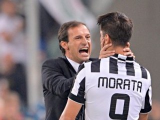 Allegri : "Morata a beaucoup grandi"