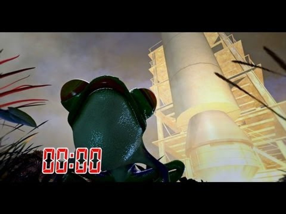 Flying frog caught on camera during NASA rocket launch