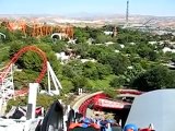X2 Six Flags Magic Mountain Front Seat POV Insane Roller Coaster