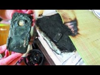 枕元のｉＰｈｏｎｅ４が爆発！