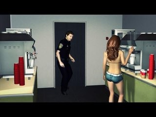 売春ビキニ・バリスタ摘発　米