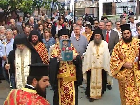 Η τιμία κάρα του Αγ. Παρθενίου στον Άγιο Δημήτριο Λαμίας