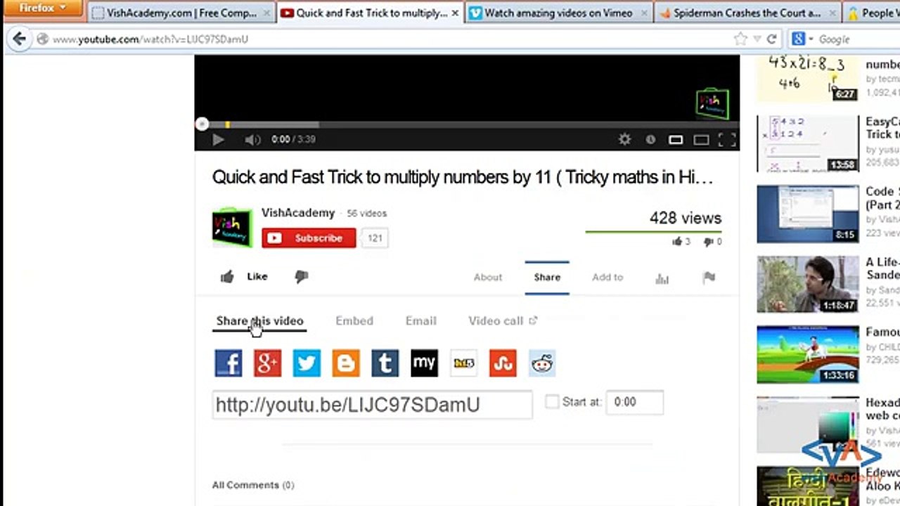Embedd video on website or web pages using HTML in Hindi