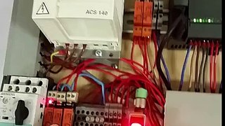 Elevator with Siemens S7-200 214 PLC and arduino