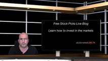 stock market Live Blog and Live Twitter Feed Free Stock Picks