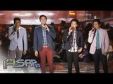 Daniel Padilla, Enchong Dee, Xian Lim & Enrique Gil sing 