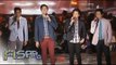 Daniel Padilla, Enchong Dee, Xian Lim & Enrique Gil sing 