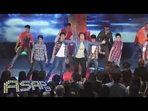 'King of the Gil' Enrique Gil meets Gimme 5 on 'ASAP' stage