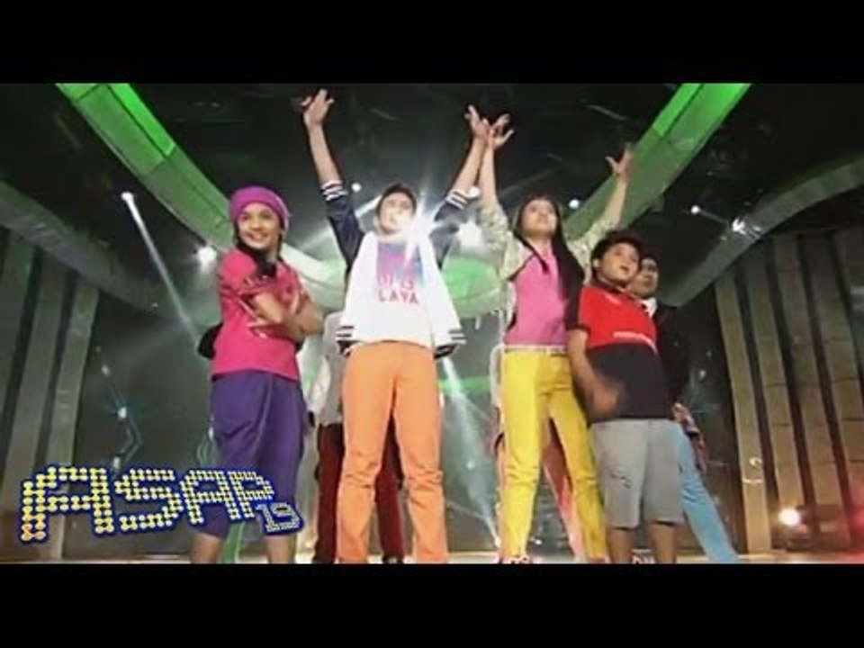 Legaspi twins dance with Andrea & Bugoy on ASAP stage