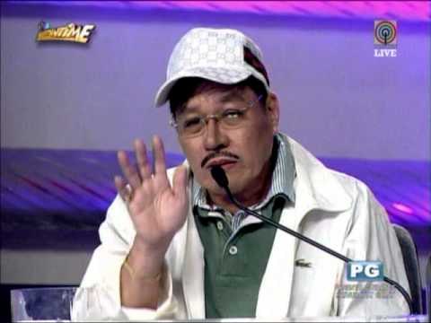 Willie Nepomuceno as Dolphy says hi to Karylle