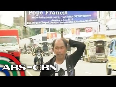 Lalaki naglakad nang 36 araw para makita si Pope Francis