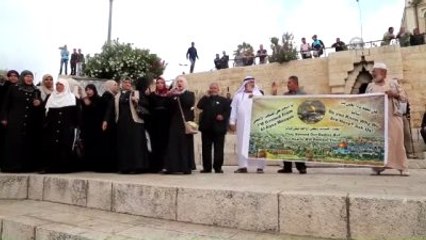 1948 Filistin İslami Hareketi Üyeleri, Mescid-i Aksa'ya Ulaştı