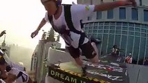 Экстрим-Прыжки с парашютом с высоток-Extreme Skydiving with skyscrapers