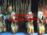 Miss Tahiti 2007 dancing with O TAHITI E