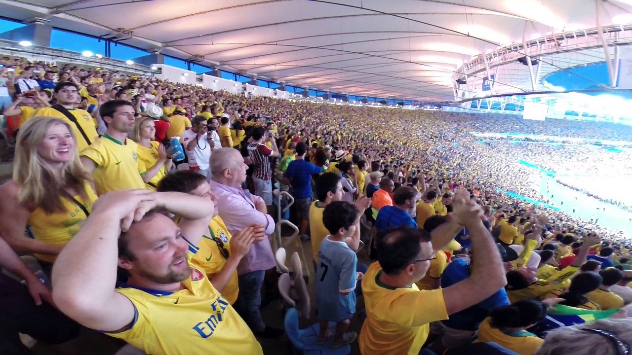 Colombia v Uruguay, 2014 World Cup at the Maracana in Rio, Brazil