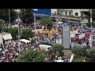 ギリシャの国営テレビ　閉鎖へ