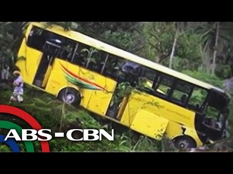 43 sugatan sa aksidente sa bus