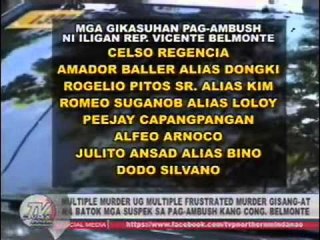 TV Patrol Northern Mindanao - January 22, 2015