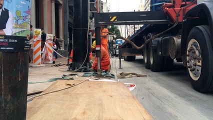 IMM comenzó instalación de nuevo alumbrado publico