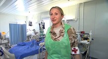 The work of a Critical Care Nurse in Camp Bastion, Afghanistan