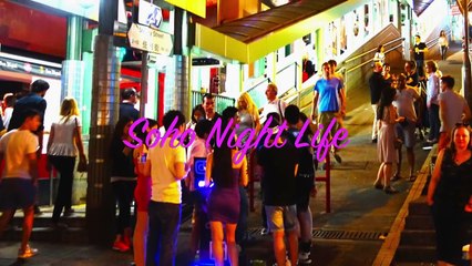 Hong Kong Night Life at Soho