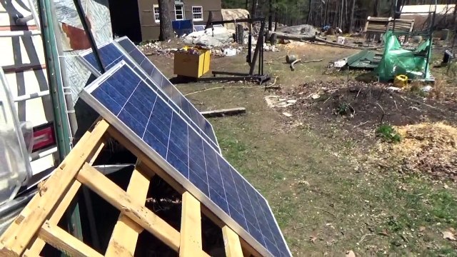Adjusting Solar Panel Angle For Max Output With Wireless Laptop Readout