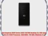 Dell Inspiron 3000 Series i3847-4617BK Desktop (3.2 GHz Intel Core i5-4460 Processor 8GB DDR3