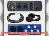 Presonus AudioBox USB 2x2 Interface Bundle with XLR Cable and Headphones