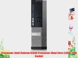 Dell Optiplex 3020 Small Form Factor Desktop Intel Celeron G1840 Processor (Dual Core 2.6GHz)