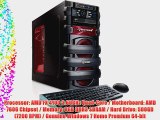 CybertronPC 5150 Escape Gaming PC (3.6GHz AMD FX 4100 w/Radeon HD6670 8GB 1333MHz DDR3 500GB