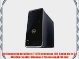 Dell XPS 8700 Desktop - Intel Core i7-4770 Quad-Core Haswell up to 3.9 GHz 24GB Memory 256GB