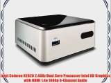 Intel DN2820FYKH NUC Kit Celeron Bay Trail 4GB DDR3 64GB SSD BOXDN2820FYKH0