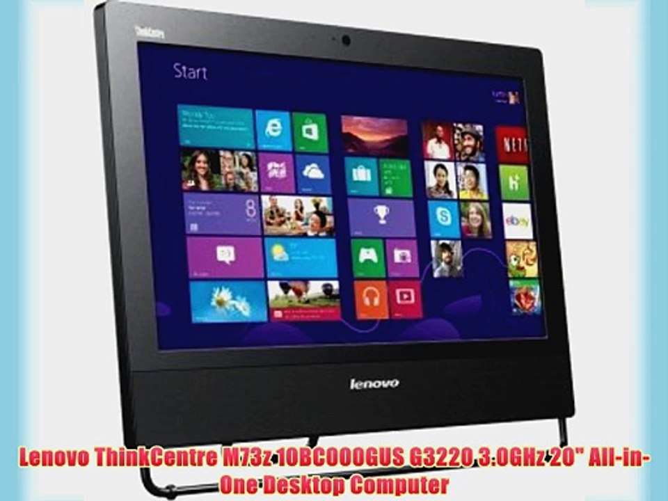 Lenovo ThinkCentre M73z 10BC000GUS G3220 3.0GHz 20 All-in-One Desktop Computer