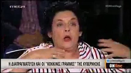 Λιάνα Κανέλλη στο ONline του Mega