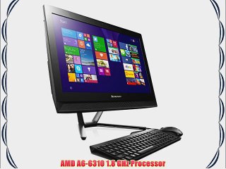 Lenovo C40-05 21.5-Inch All-in-One Desktop (F0B5000HU) Black