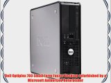 Dell Optiplex 760 Small Form Factor Desktop w/ Intel Core2Duo@2.66GHz 4GB RAM 500GB HD and