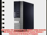 Dell Optiplex 990 Intel i5 Quad Core 2500MHz 250Gig Serial ATA HDD 4096mb DDR3 Memory DVD ROM