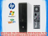HP DC7800 Desktop - Core 2 Duo 3.0GHz - *NEW* 1TB 7200RPM HDD - 4GB RAM - WIFI - Featuring