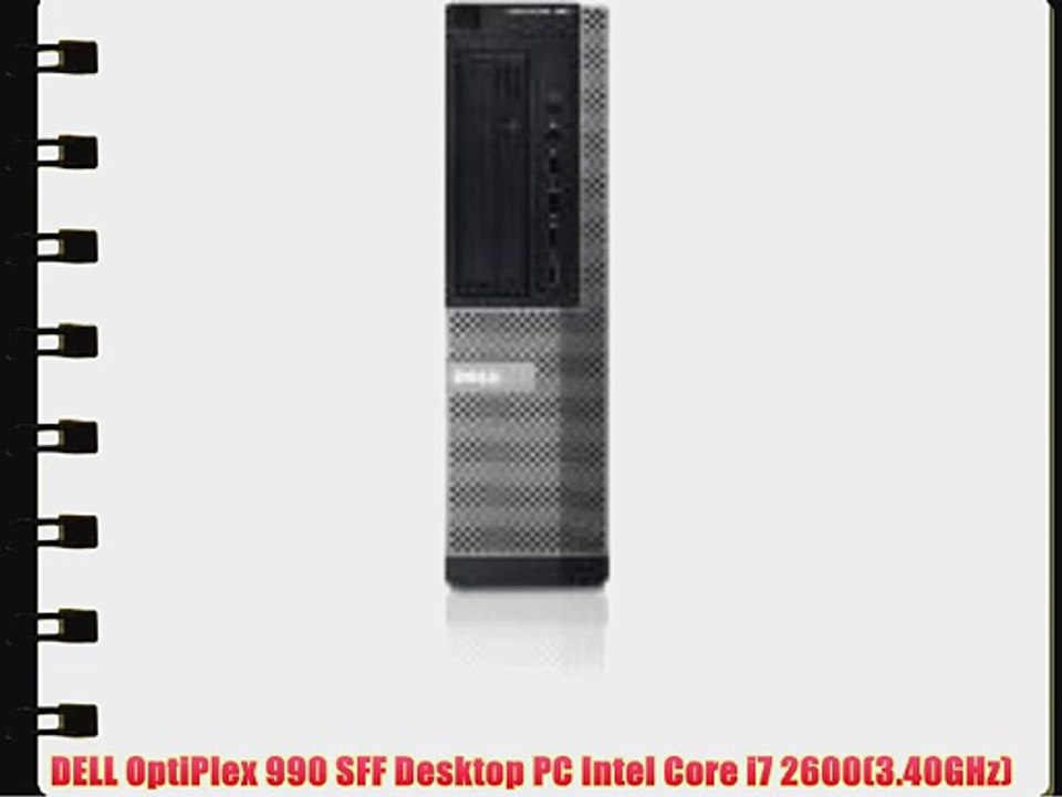 DELL OptiPlex 990 SFF Desktop PC Intel Core i7 2600(3.40GHz)
