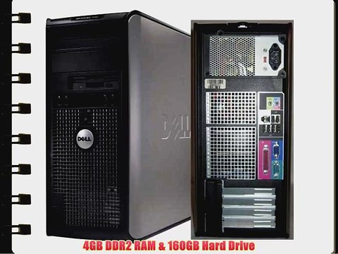Dell Optiplex 745 Tower Wifi Pc Bundle - Intel Core 2 Duo @ 2.13ghz - 4gb RAM - 160gb HDD -