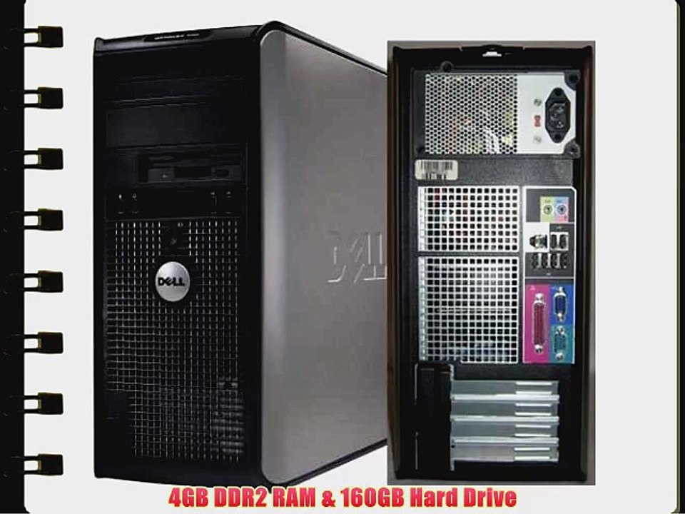 Dell Optiplex 745 Tower Wifi Pc Bundle - Intel Core 2 Duo @ 2.13ghz - 4gb RAM - 160gb HDD -