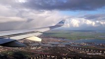 KLM Landing Amsterdam Schiphol KL 765 Airbus A330-200 PH-AOB