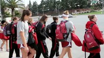 Stanford Women's Water Polo Counter Attacks Climate Change